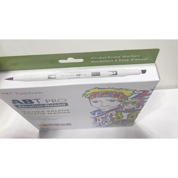 ABT Pro Manga Palette Tombow Markers Dual Tip Alcohol Based Markers - Picture 3 of 4